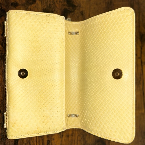 Rare Vintage Barry Kieselstein-Cord Snakeskin Purse - Picture 4 of 11